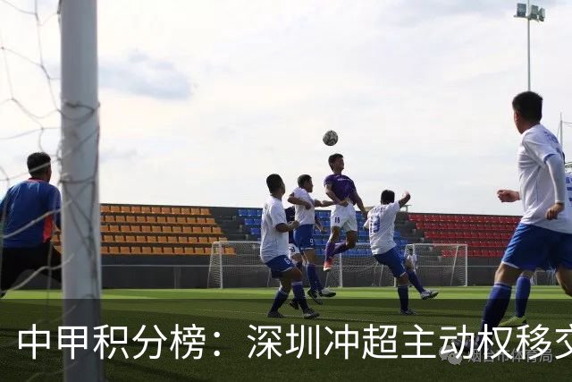 中甲积分榜：深圳冲超主动权移交广西，无锡赢德比，佛山18轮不胜